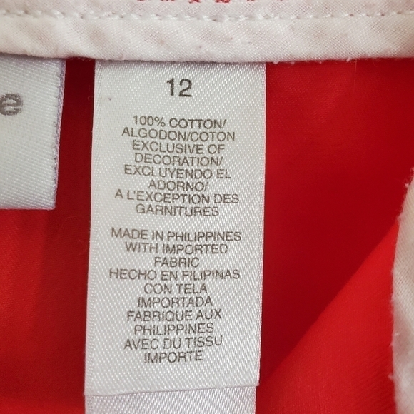 Liz Claiborne Liz Sport Women's Wrinkle Free Capri Pants - Size 12 in Pink - Picture 4 of 5